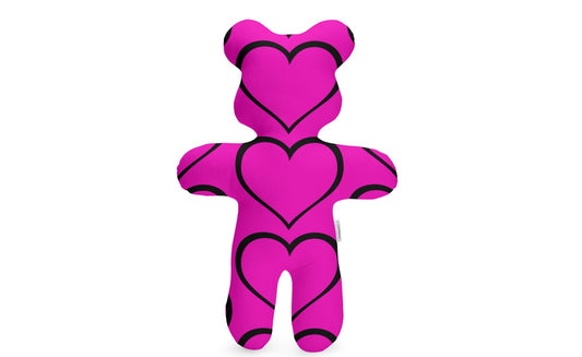Huggy Mates Hot Pink Teddy