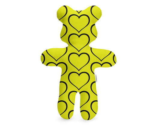Huggy Mates Yellow Teddy