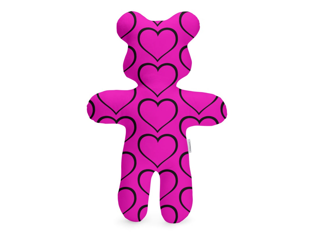 Huggy Mates Hot Pink Teddy