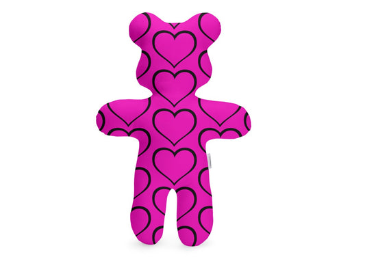 Huggy Mates Hot Pink Teddy