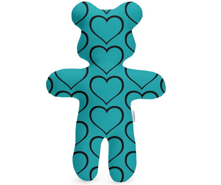 Huggy Mates Turquoise Teddy