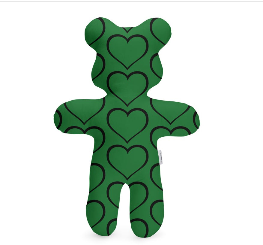 Huggy Mates Dark Green Teddy